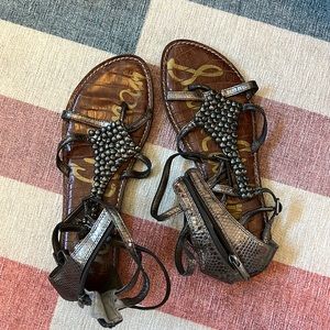 San Edelman gladiator sandals